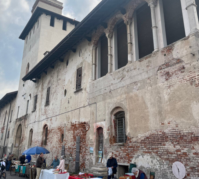 Visconti Castle, Italy